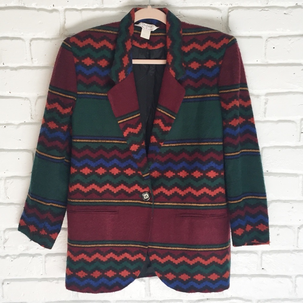 1990's Vintage Wool Blazer